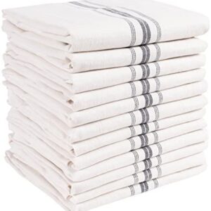 100% Pure Cotton Dish Towels(15″ x 25″) 12pcs